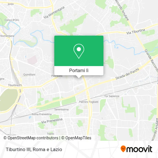Mappa Tiburtino III