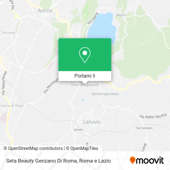 Mappa Seta Beauty Genzano Di Roma