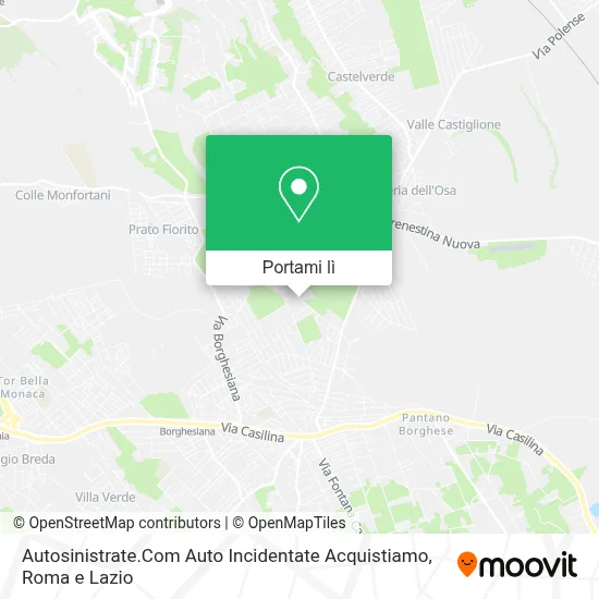 Mappa Autosinistrate.Com Auto Incidentate Acquistiamo