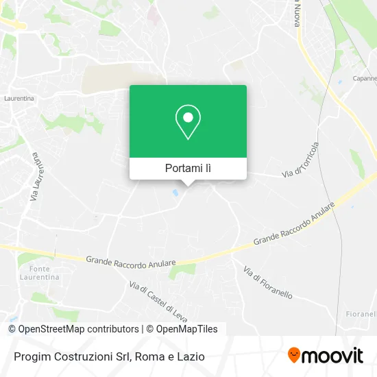 Mappa Progim Costruzioni Srl