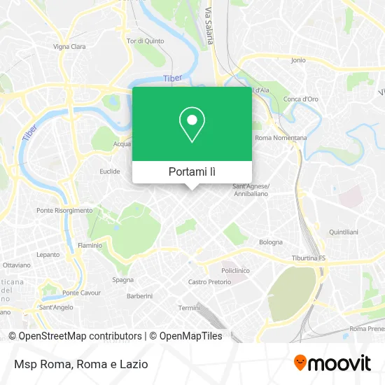 Mappa Msp Roma