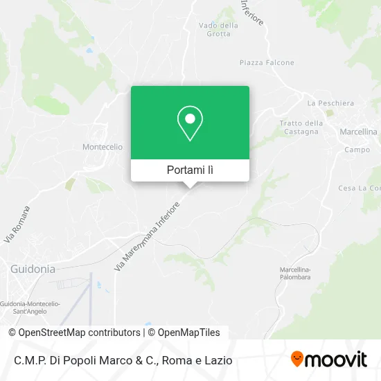 Mappa C.M.P. Di Popoli Marco & C.