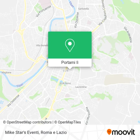 Mappa Mike Star's Eventi