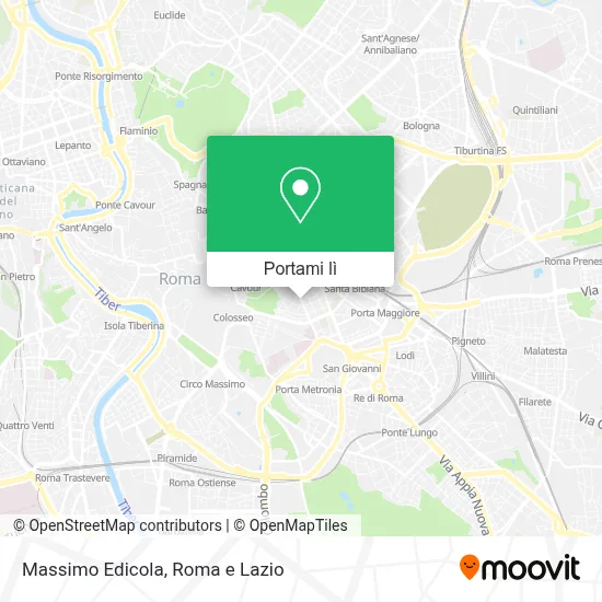 Mappa Massimo Edicola
