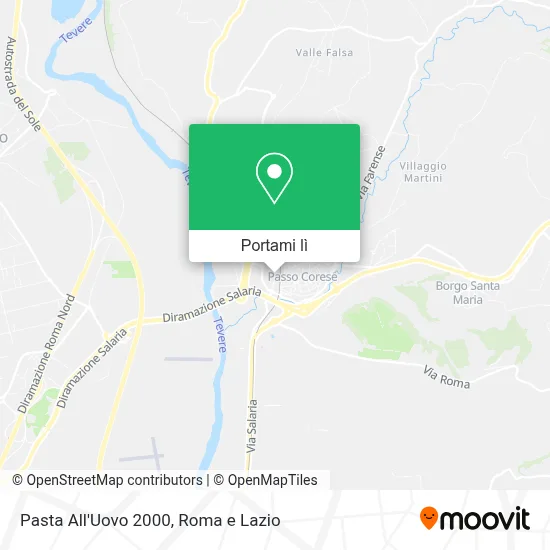 Mappa Pasta All'Uovo 2000