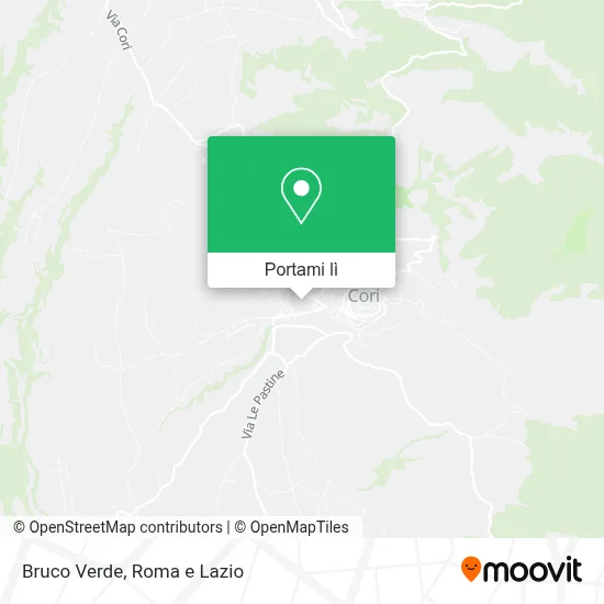 Mappa Bruco Verde