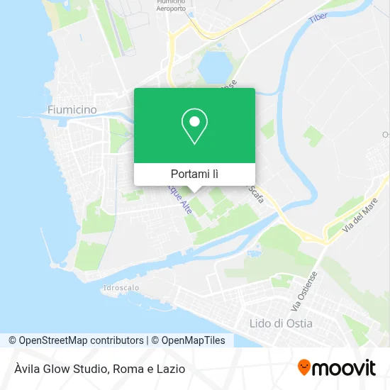 Mappa Àvila Glow Studio