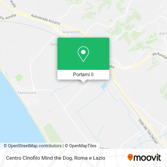 Mappa Centro Cinofilo Mind the Dog