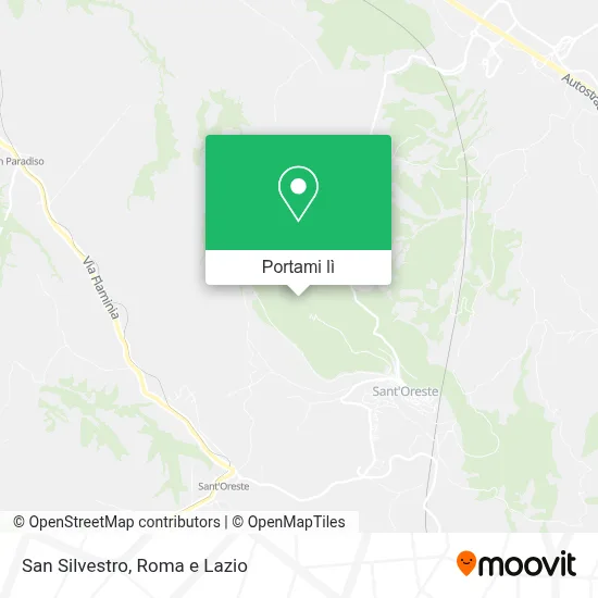 Mappa San Silvestro