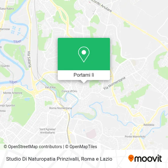 Mappa Studio Di Naturopatia Prinzivalli