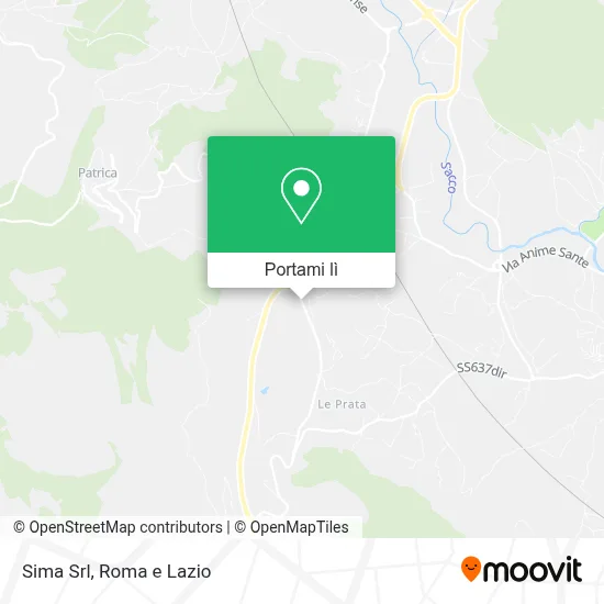 Mappa Sima Srl