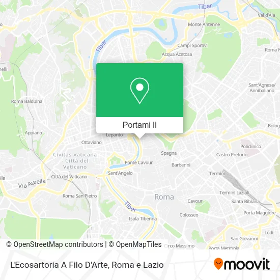 Mappa L'Ecosartoria A Filo D'Arte