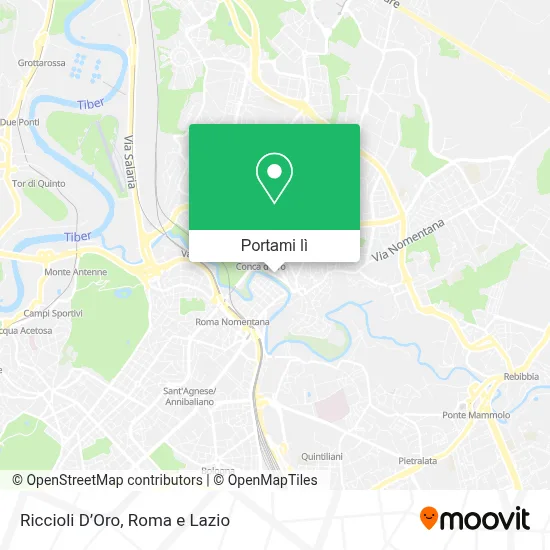 Mappa Riccioli D’Oro
