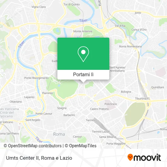 Mappa Umts Center II