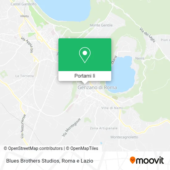 Mappa Blues Brothers Studios