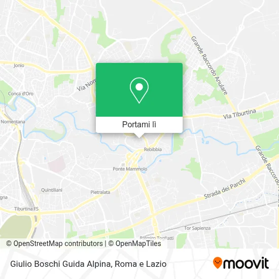 Mappa Giulio Boschi Guida Alpina