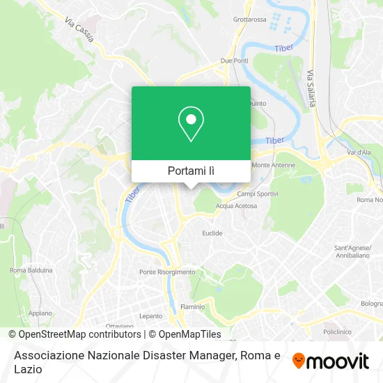 Mappa Associazione Nazionale Disaster Manager