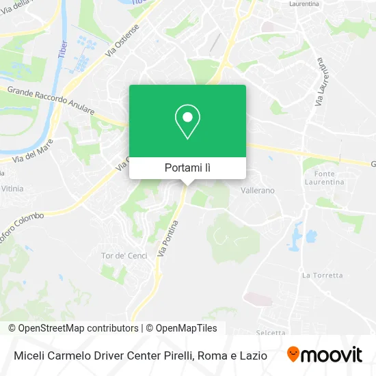 Mappa Miceli Carmelo Driver Center Pirelli