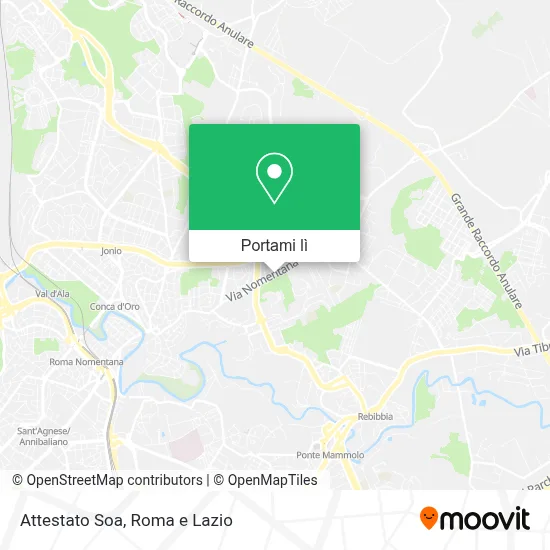Mappa Attestato Soa