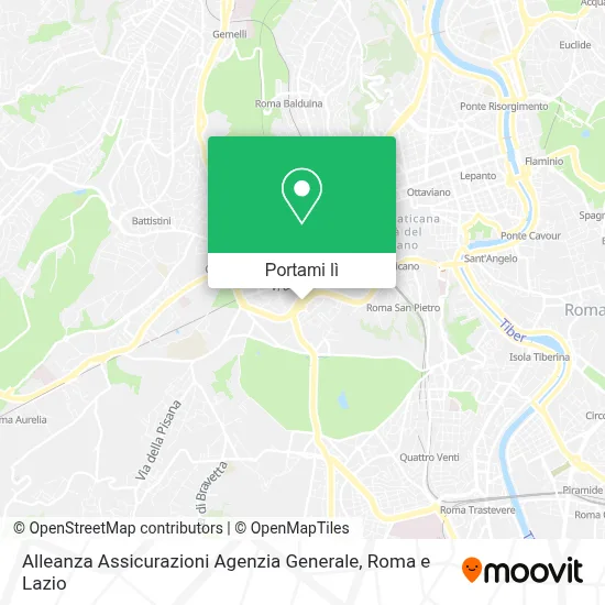 Mappa Alleanza Assicurazioni Agenzia Generale