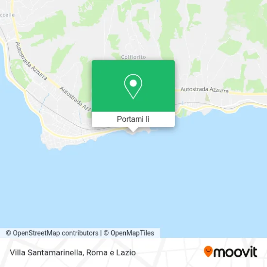 Mappa Villa Santamarinella
