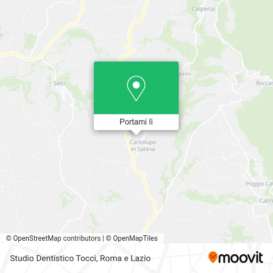 Mappa Studio Dentistico Tocci