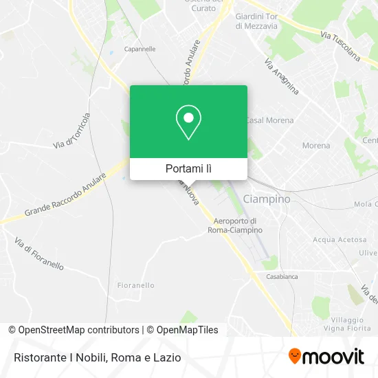 Mappa Ristorante I Nobili