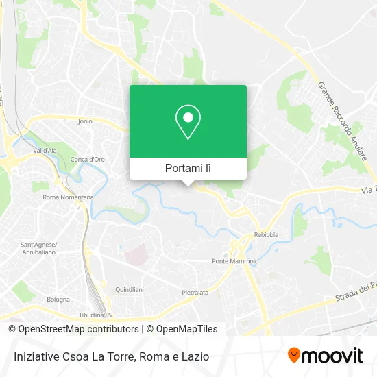 Mappa Iniziative Csoa La Torre