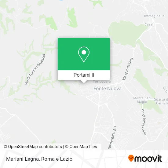 Mappa Mariani Legna