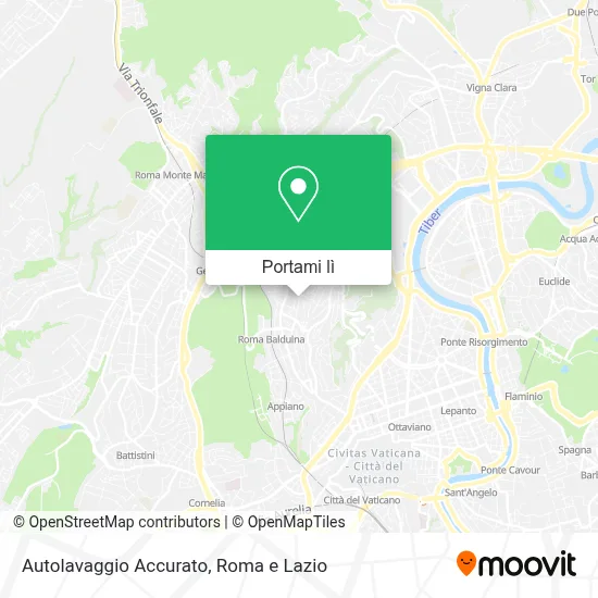 Mappa Autolavaggio Accurato