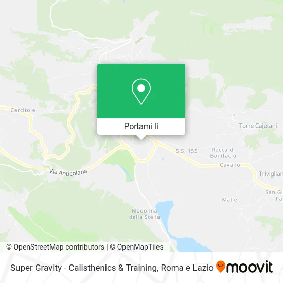 Mappa Super Gravity - Calisthenics & Training