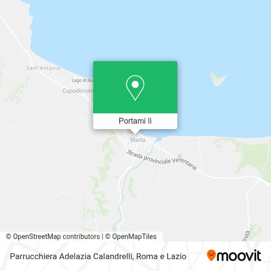 Mappa Parrucchiera Adelazia Calandrelli