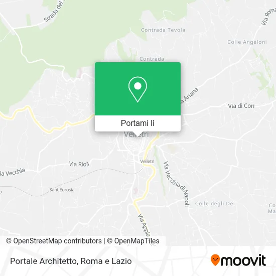 Mappa Portale Architetto