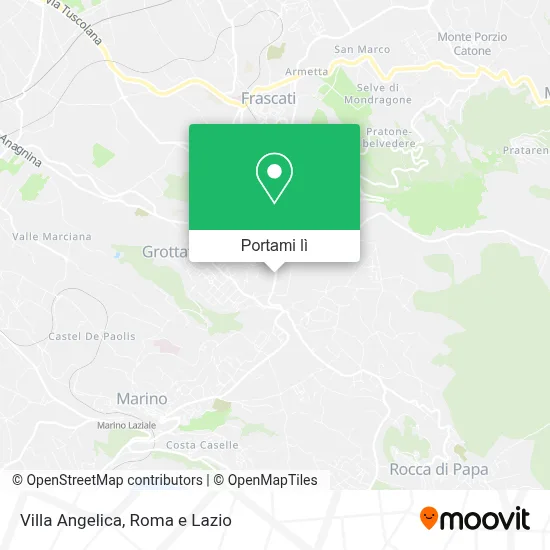 Mappa Villa Angelica