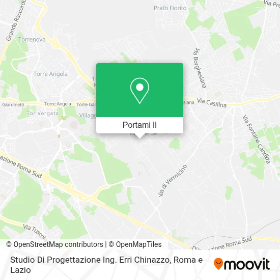 Mappa Studio Di Progettazione Ing. Erri Chinazzo