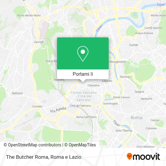 Mappa The Butcher Roma