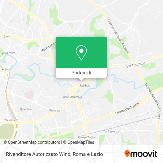 Mappa Rivenditore Autorizzato Wind
