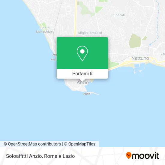 Mappa Soloaffitti Anzio