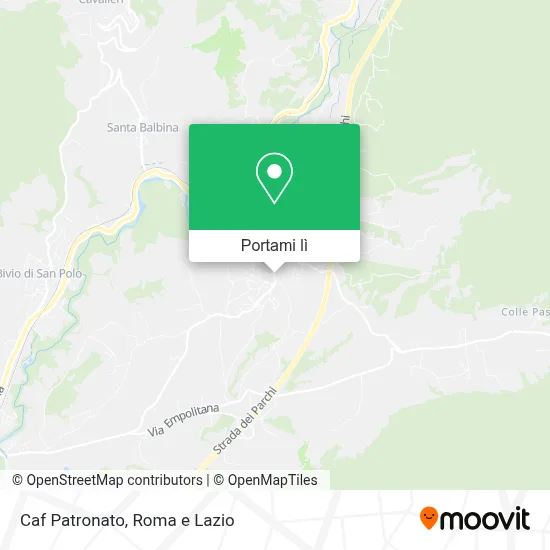 Mappa Caf Patronato