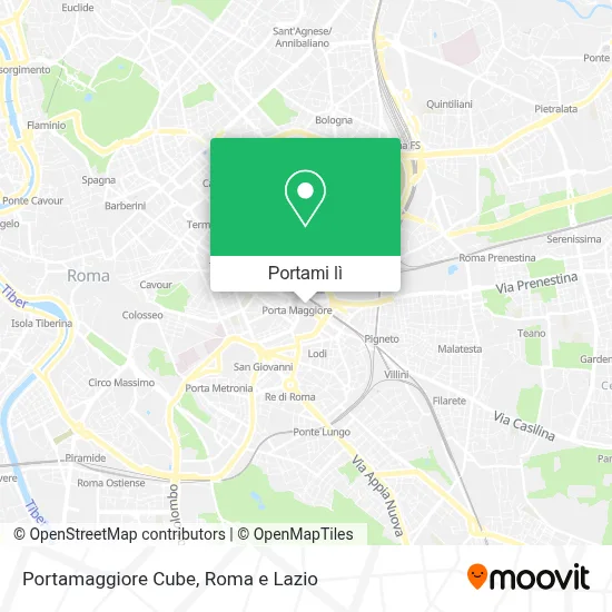 Mappa Portamaggiore Cube