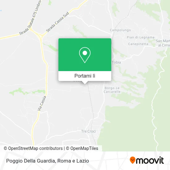 Mappa Poggio Della Guardia