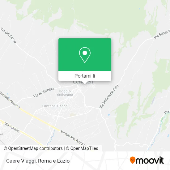 Mappa Caere Viaggi