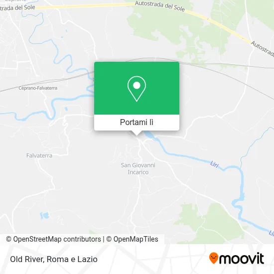 Mappa Old River