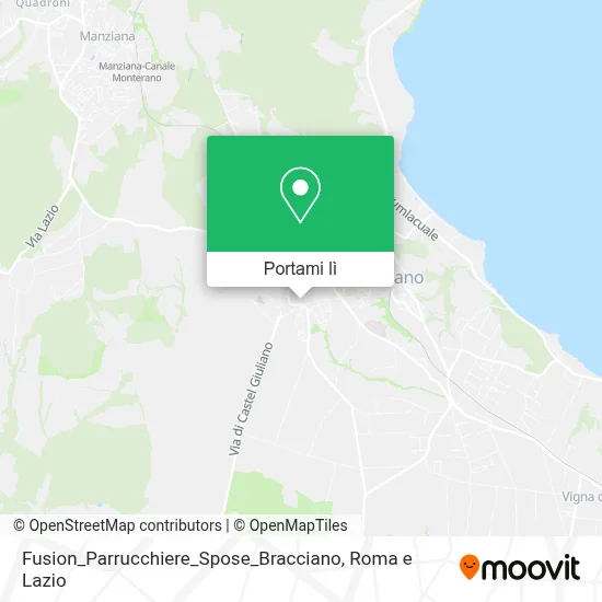Mappa Fusion_Parrucchiere_Spose_Bracciano