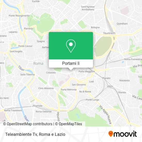 Mappa Teleambiente Tv
