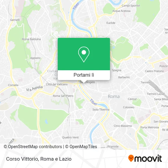 Mappa Corso Vittorio