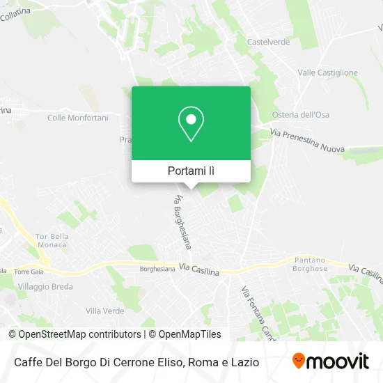 Mappa Caffe Del Borgo Di Cerrone Eliso