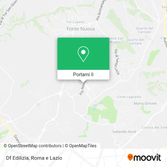 Mappa Df Edilizia