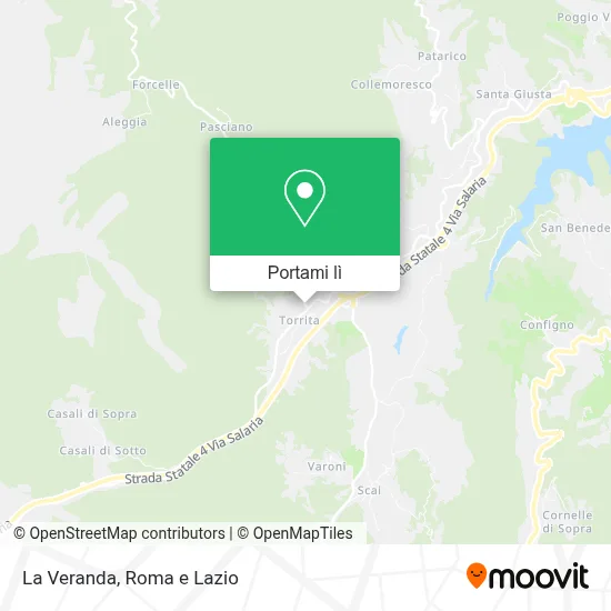 Mappa La Veranda