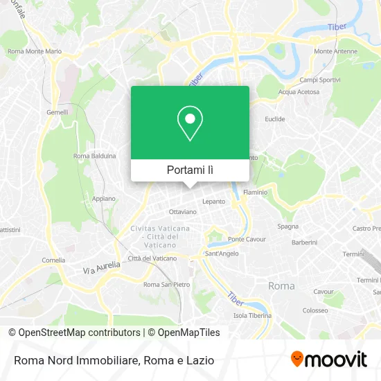 Mappa Roma Nord Immobiliare